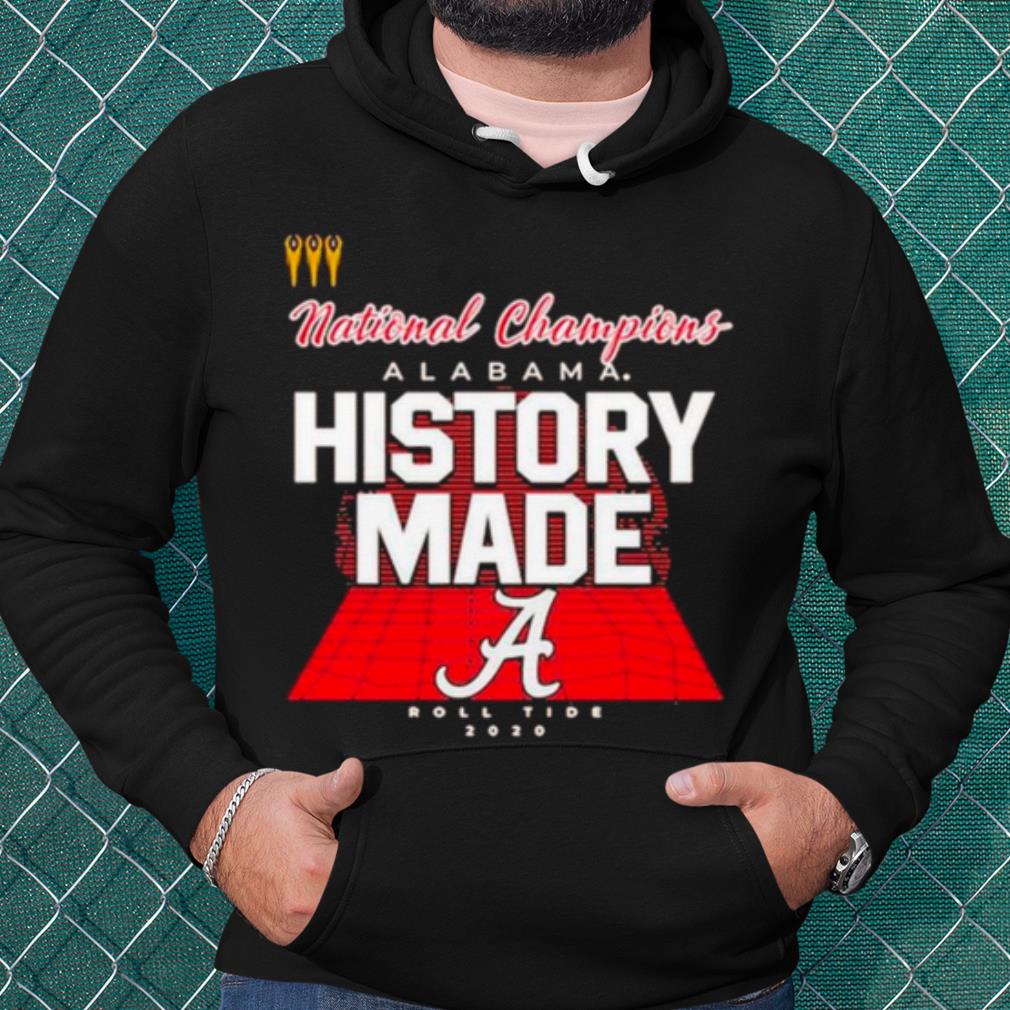 3d1707db nice history made alabama 2021 national championship shirt 4 - Nice History Made Alabama 2021 National Championship shirt