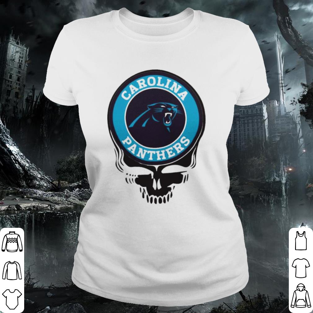 Nice Carolina Panthers Football Skull shirt Nice Carolina Panthers Football Skull shirt