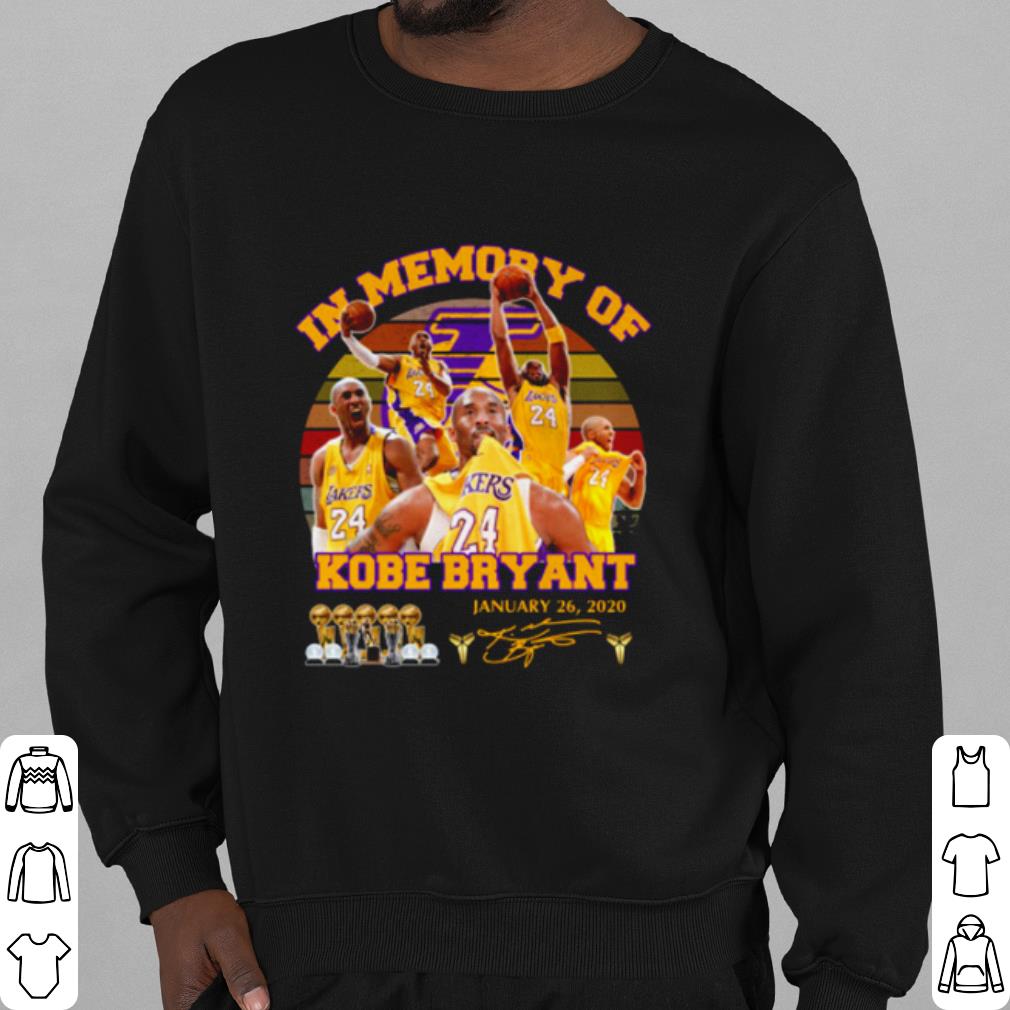 5f8b930c premium in memory of kobe bryant january 26 2020 signature vintage shirt 4 - Premium In Memory Of Kobe Bryant January 26 2020 Signature Vintage shirt