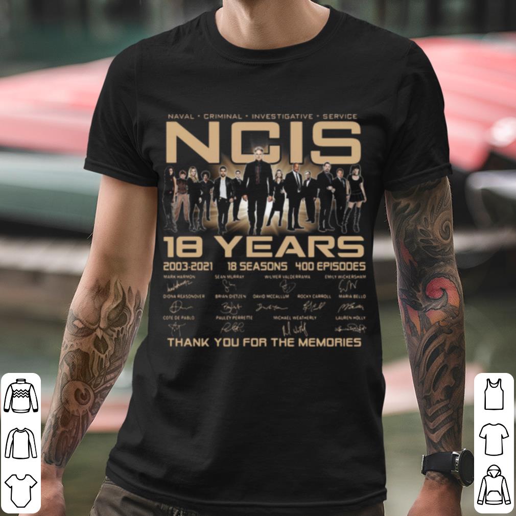 62e82c64 official naval criminal ncis 18 years signatures thank the memories signature shirt 4 - Official Naval Criminal Ncis 18 Years Signatures Thank The Memories Signature shirt