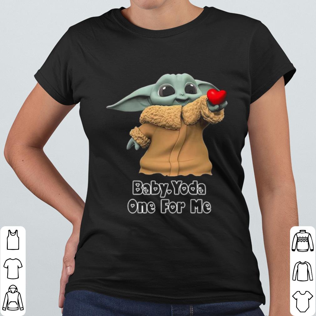8f785ebe best star war baby yoda one for me happy valentine 2021 shirt 4 - Best Star War Baby Yoda One For Me Happy Valentine 2021 shirt