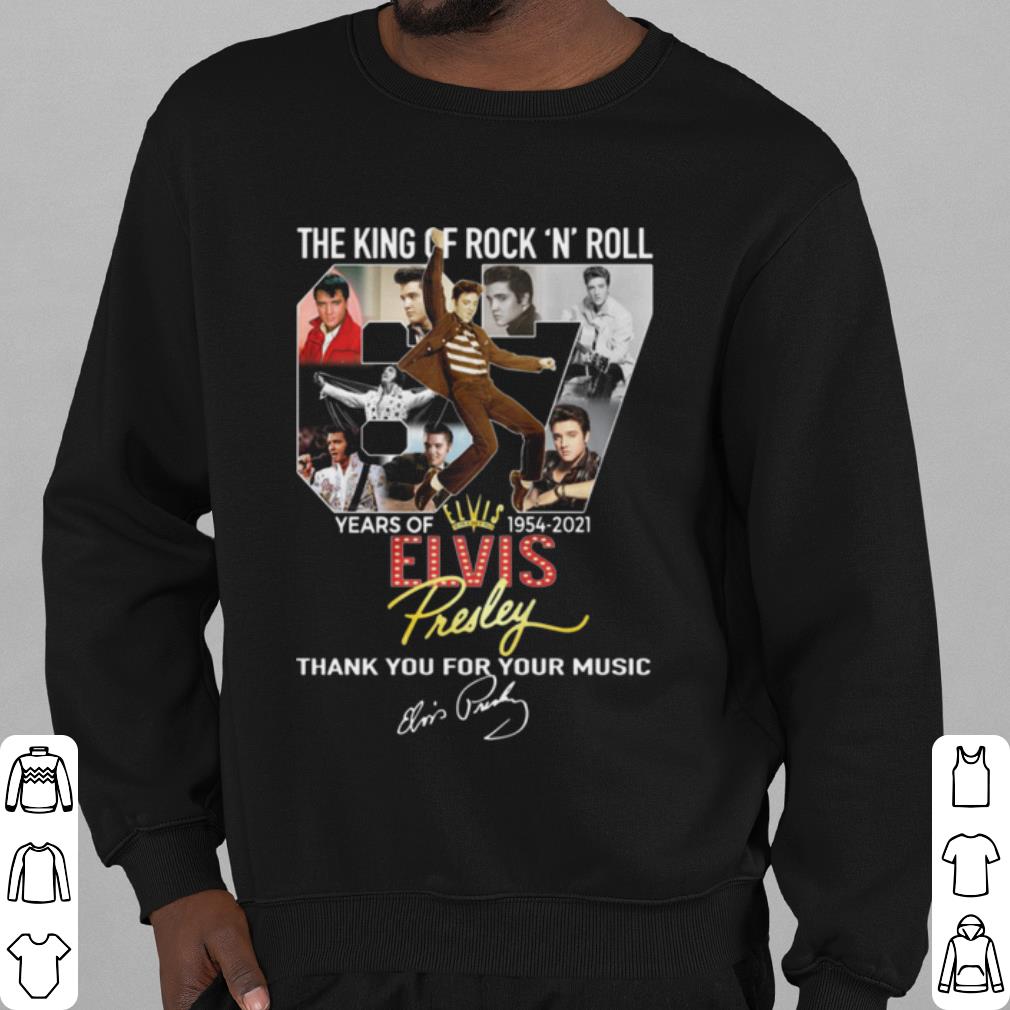 8fbf98ee premium the king of rock n roll 67 years of elvis presley signature shirt 4 - Premium The King Of Rock N Roll 67 Years Of Elvis Presley Signature shirt