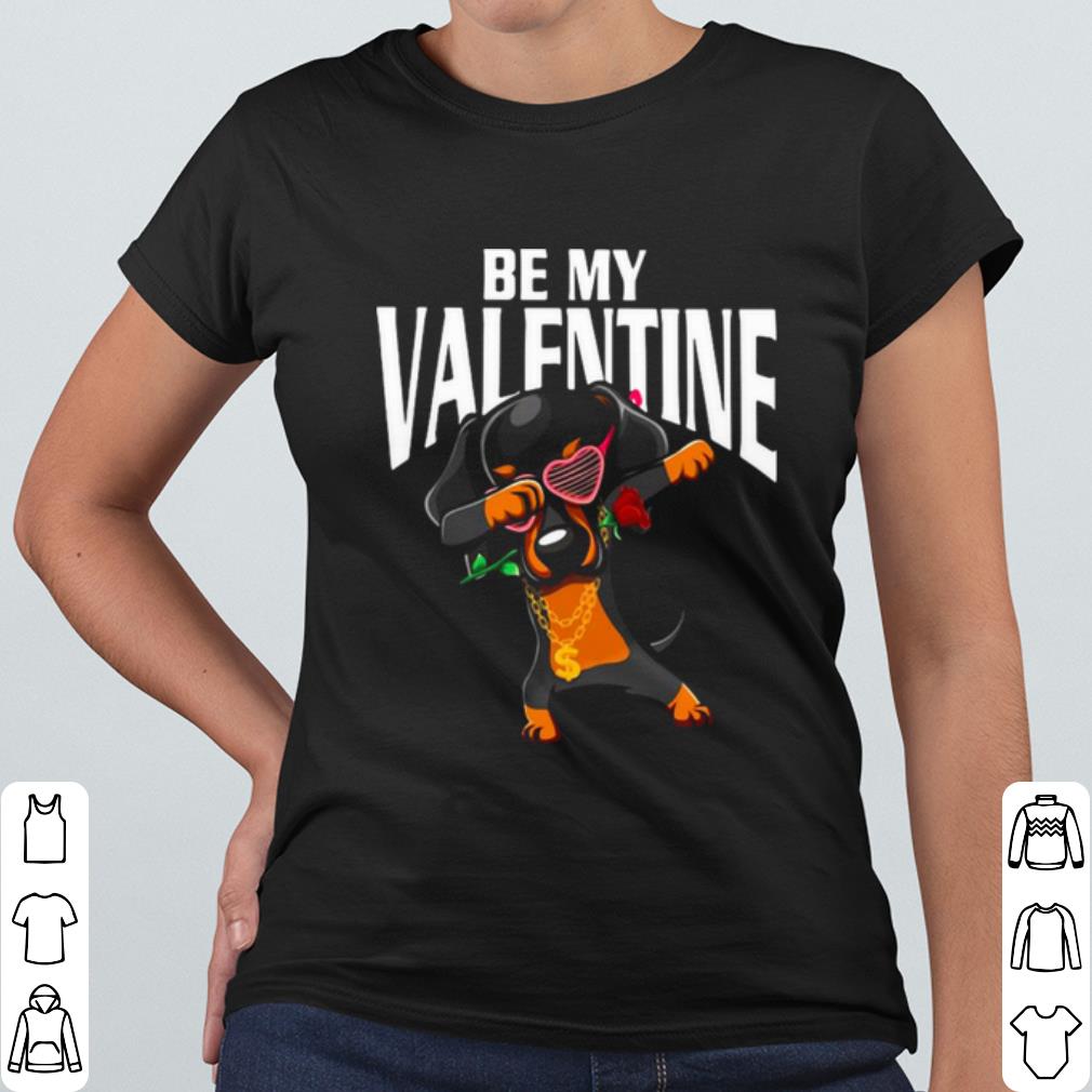 a7551bd4 best dachshund dabbing be my valentine shirt 4 - Best Dachshund Dabbing Be My Valentine shirt