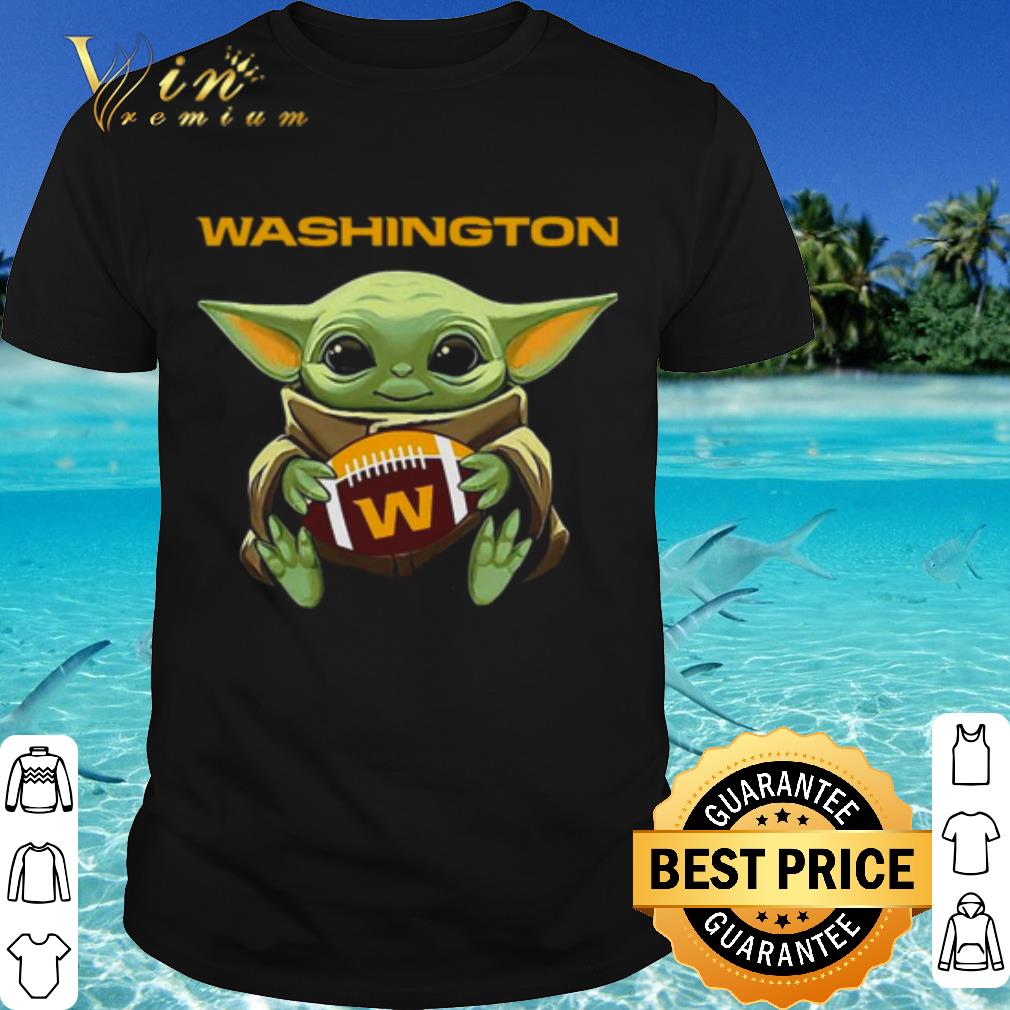 Premium Baby Yoda Hug Washington Football shirt Premium Baby Yoda Hug Washington Football shirt