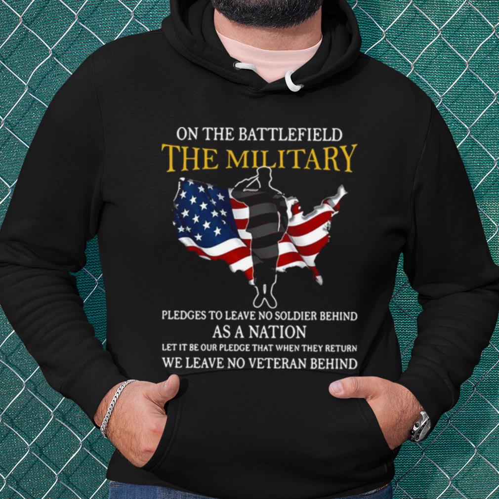 Premium On The Battlefield The Military Pledges Nation Flag America shirt bb2d8158 premium on the battlefield the military pledges nation flag america shirt 4 - Premium On The Battlefield The Military Pledges Nation Flag America shirt