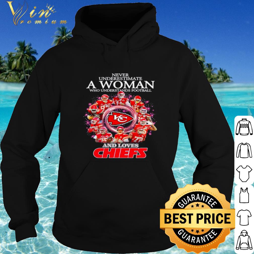 Premium Never Underestimate A Woman Who Understands Football And Loves Chiefs shirt bbda478b premium never underestimate a woman who understands football and loves chiefs shirt 4 - Premium Never Underestimate A Woman Who Understands Football And Loves Chiefs shirt