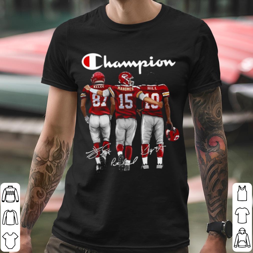 Official Champion Kansas City Chiefs Kelce Mahomes and Hill Signatures shirt c2bd11c0 official champion kansas city chiefs kelce mahomes and hill signatures shirt 4 - Official Champion Kansas City Chiefs Kelce Mahomes and Hill Signatures shirt