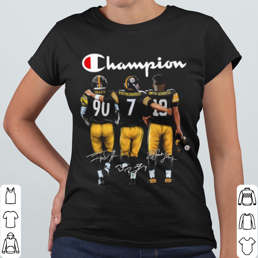 Best Champion Watt Roethlisberger and Smith Schuster Signatures shirt c66356c9 best champion watt roethlisberger and smith schuster signatures shirt 4 - Best Champion Watt Roethlisberger and Smith Schuster Signatures shirt
