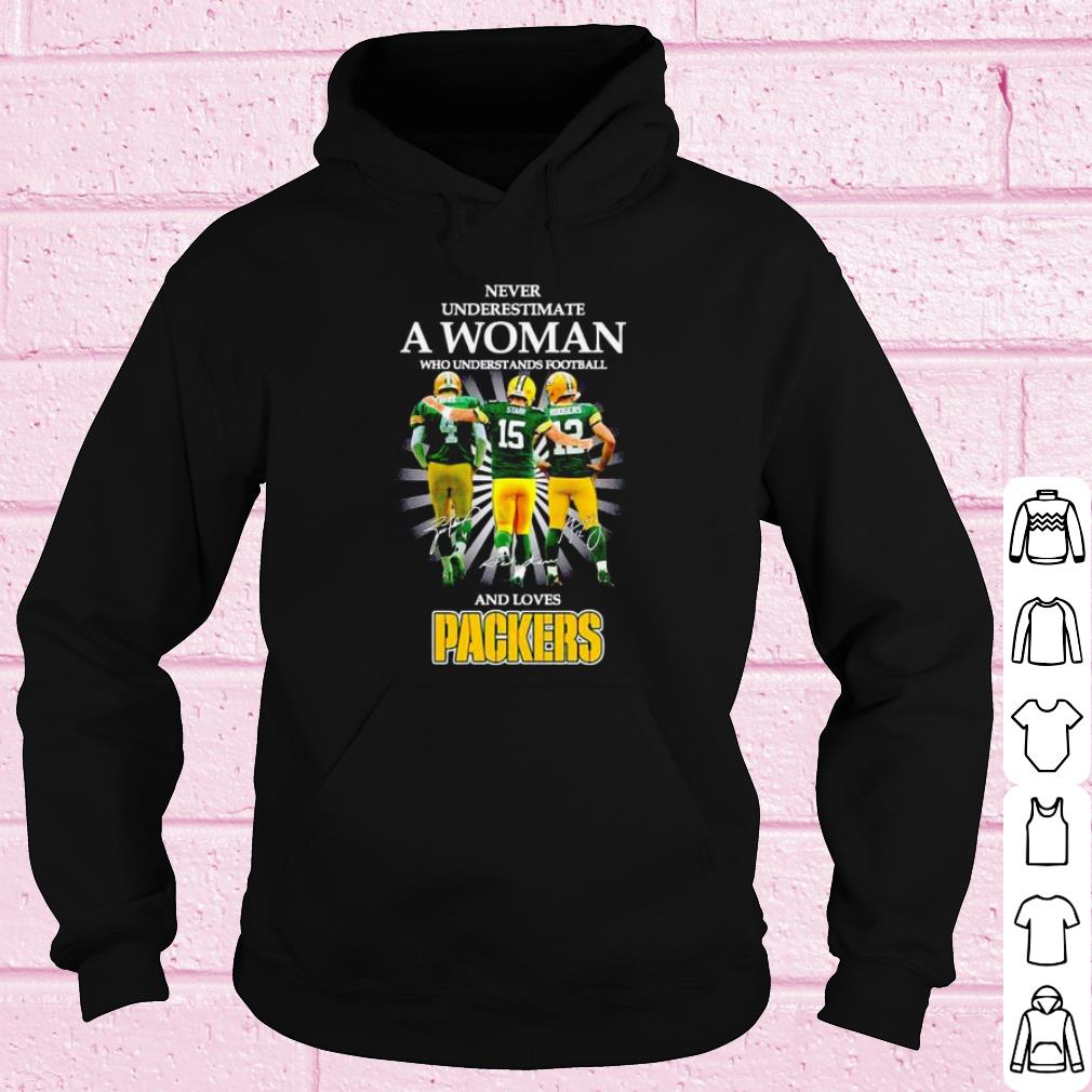Best Never Underestimate A Woman Who Understands Football And Loves Packers shirt caf59dd1 best never underestimate a woman who understands football and loves packers shirt 4 - Best Never Underestimate A Woman Who Understands Football And Loves Packers shirt