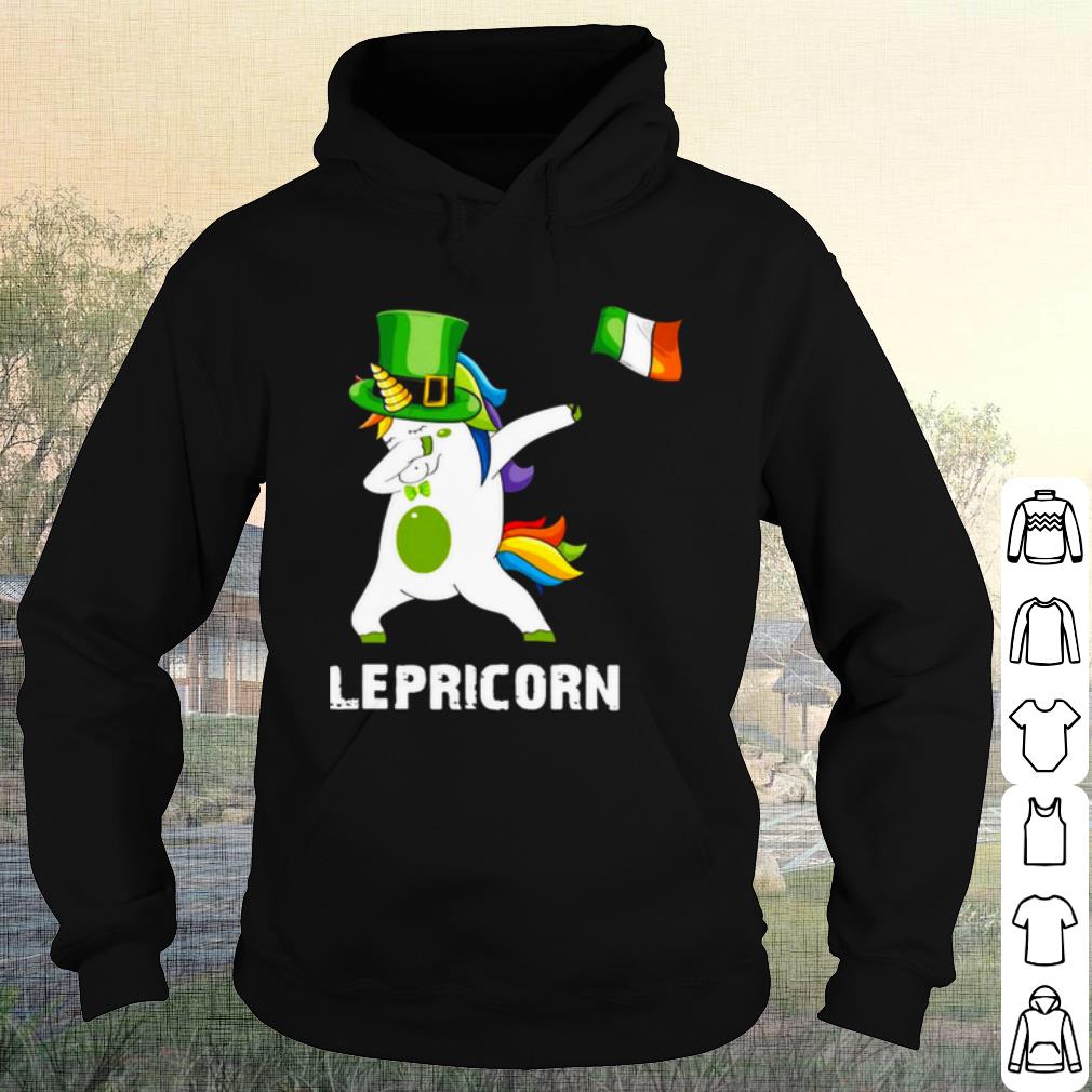 d66afd93 official st patrick s day unicorn dabbing lepricorn shirt 4 - Official St Patrick's Day Unicorn Dabbing Lepricorn shirt