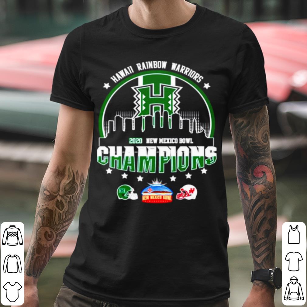 ded1b626 nice hawaii rainbow warriors 2020 new mexico bowl champions shirt 4 - Nice Hawaii Rainbow Warriors 2020 New Mexico Bowl Champions shirt