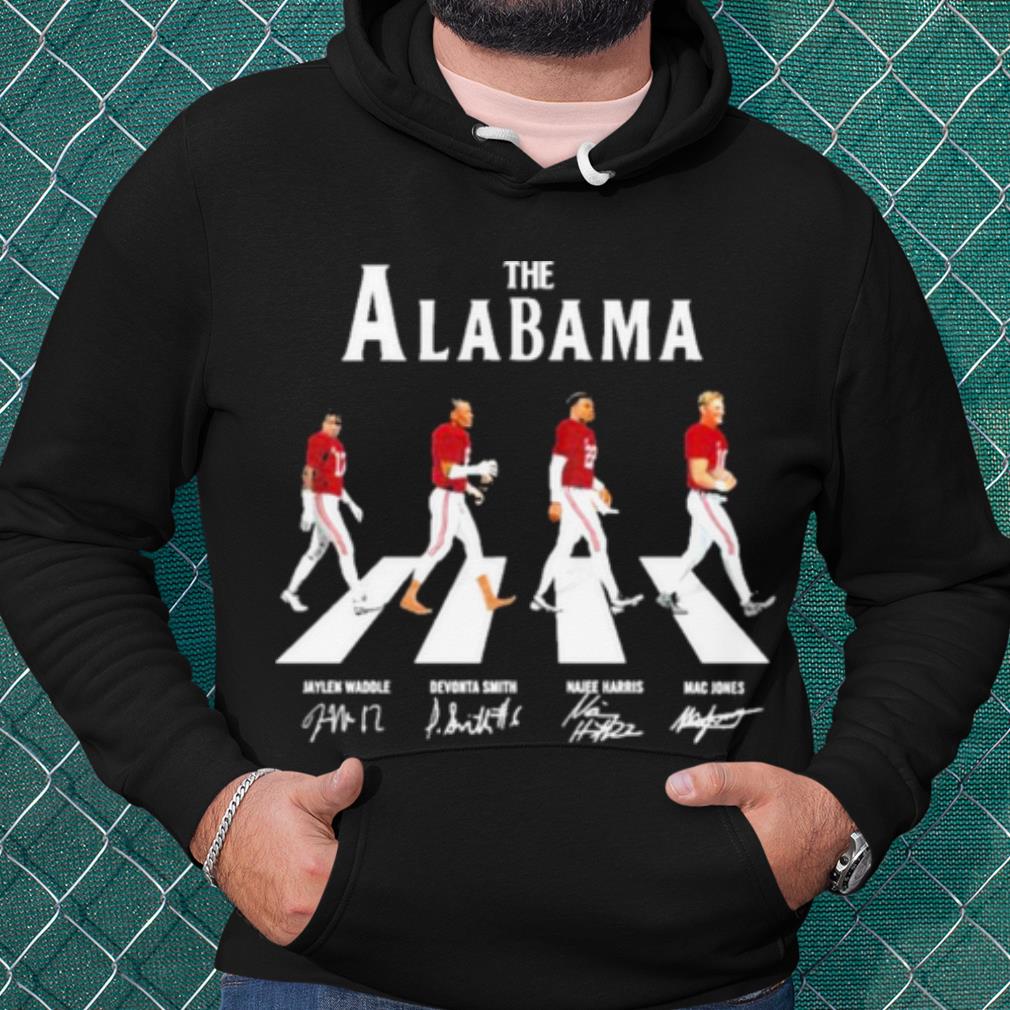 Premium The Alabama Abbey Road 2021 Signatures shirt e6002f5e premium the alabama abbey road 2021 signatures shirt 4 - Premium The Alabama Abbey Road 2021 Signatures shirt