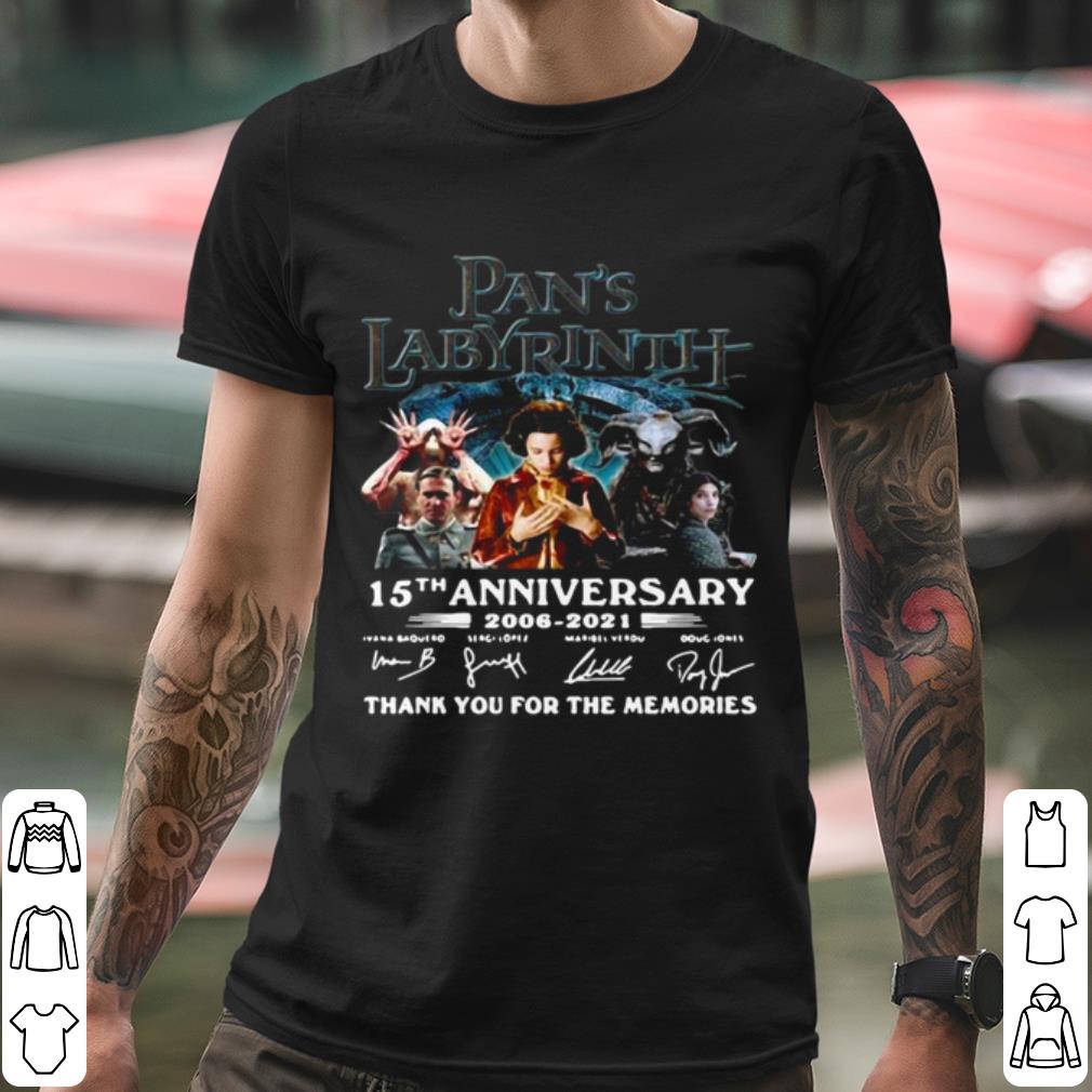 e73de8a2 official great labyrinth 15th anniversary thank you for the memories signatures shirt 4 - Official Great Labyrinth 15th Anniversary Thank You For The Memories Signatures shirt