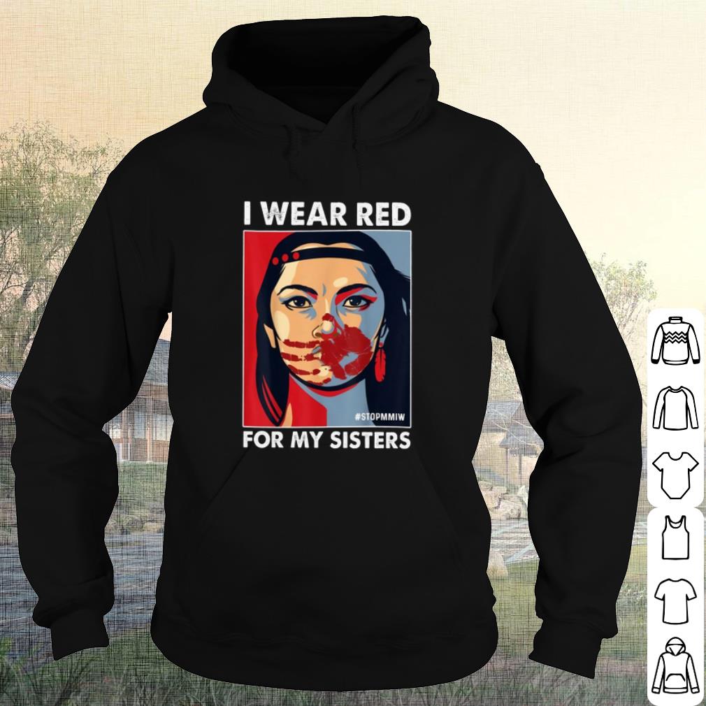 e8316173 nice native american i wear red for my sisters shirt 4 - Nice Native American I Wear Red For My Sisters shirt