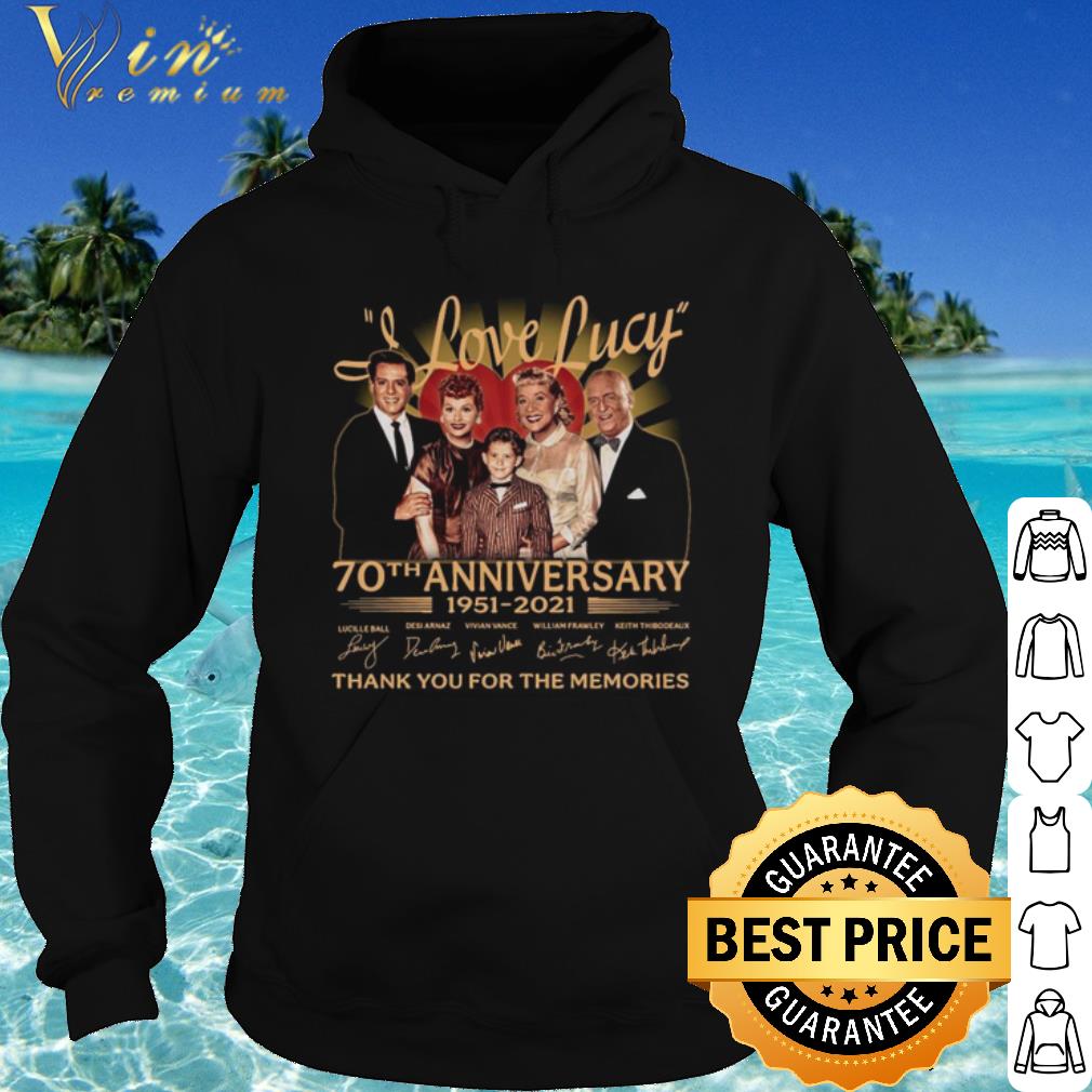 f2035c9f premium i love lucy 80th anniversary 1951 2021 thank the memories signatures shirt 4 - Premium I Love Lucy 80th Anniversary 1951 2021 Thank The Memories Signatures shirt