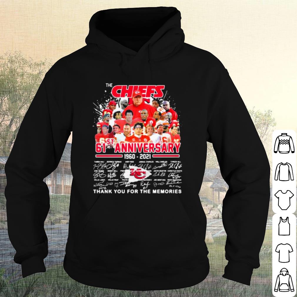 fb2277a1 official the chiefs 61st anniversary 1960 2021 thank you for the memories signature shirt 4 - Official The Chiefs 61st Anniversary 1960 2021 Thank You For The Memories Signature shirt