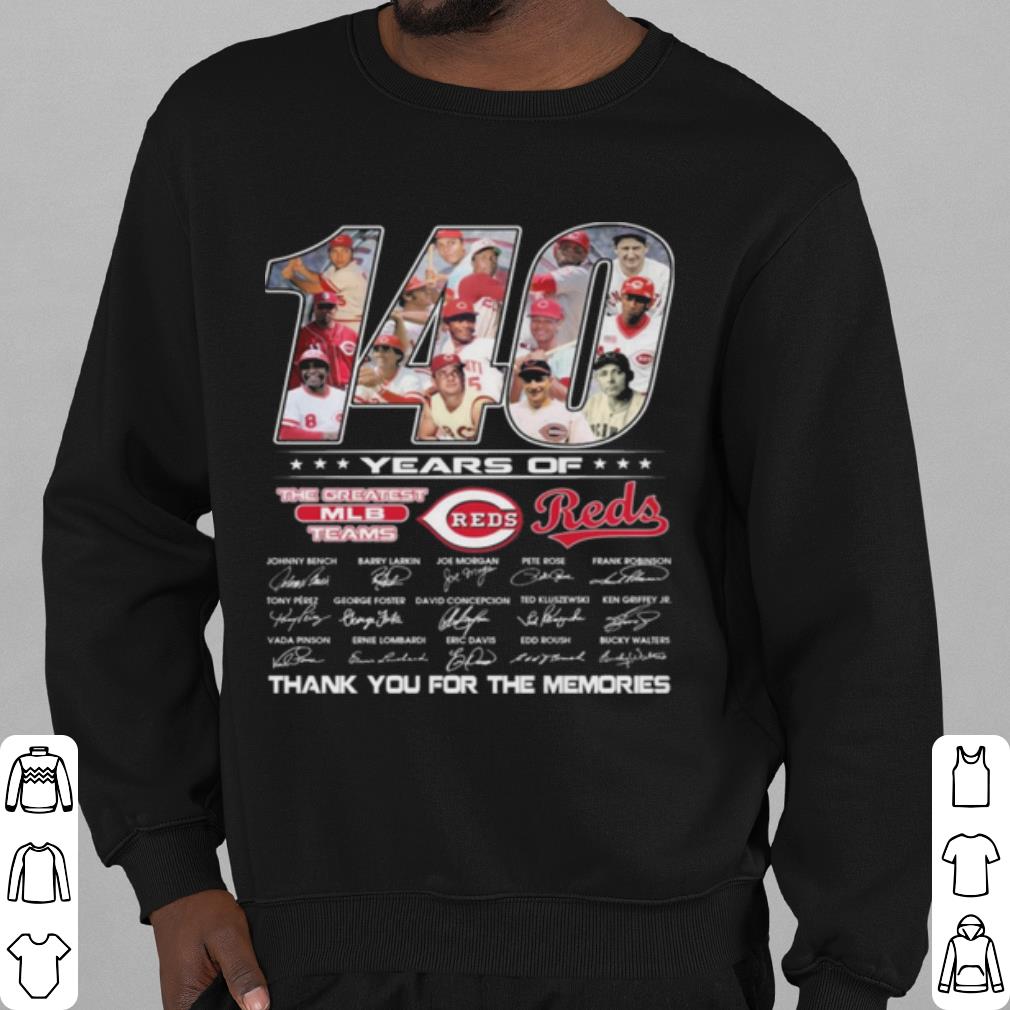 Official 140 Years Of The Greatest Teams Reds Thank The Memories Signature shirt a02b9971 official 140 years of the greatest teams reds thank the memories signature shirt 4 - Official 140 Years Of The Greatest Teams Reds Thank The Memories Signature shirt