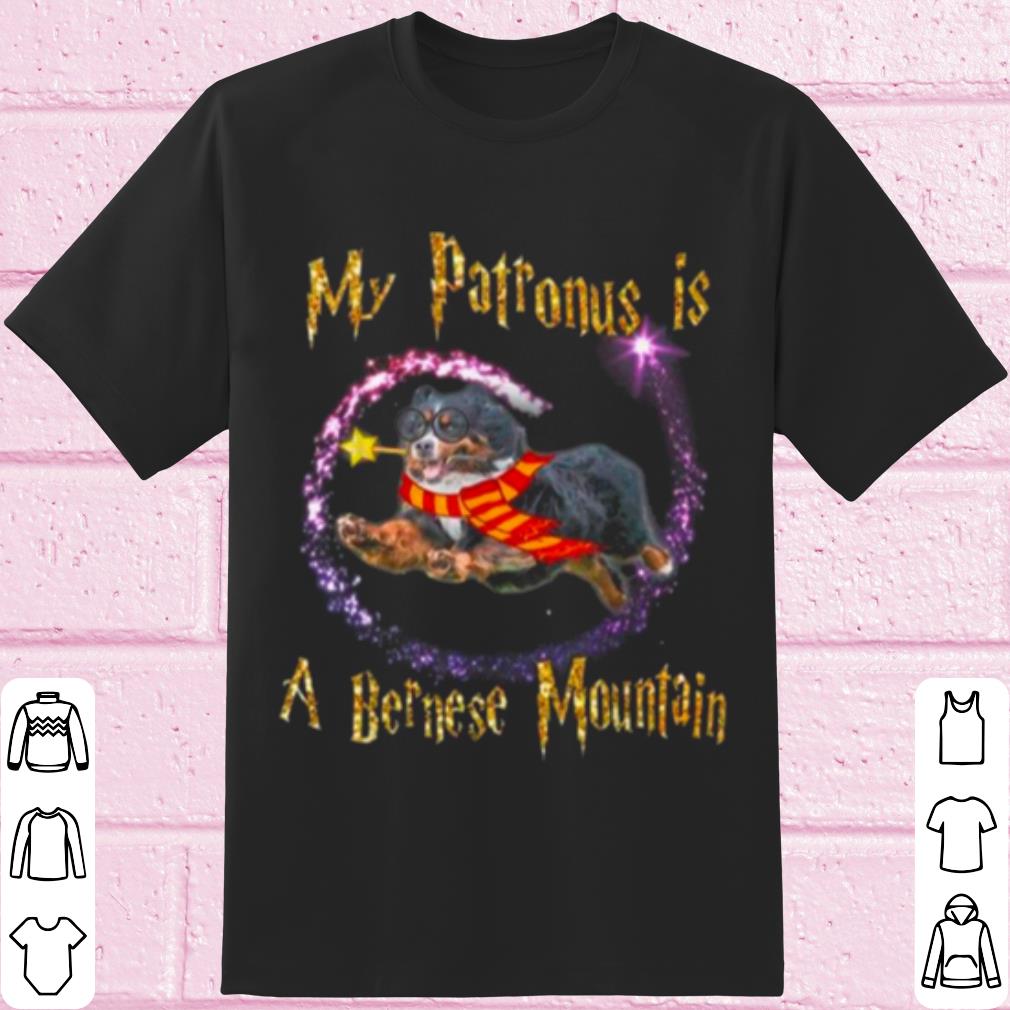 Cool Harry Potter My Patronus Is A Bernese Mountain shirt