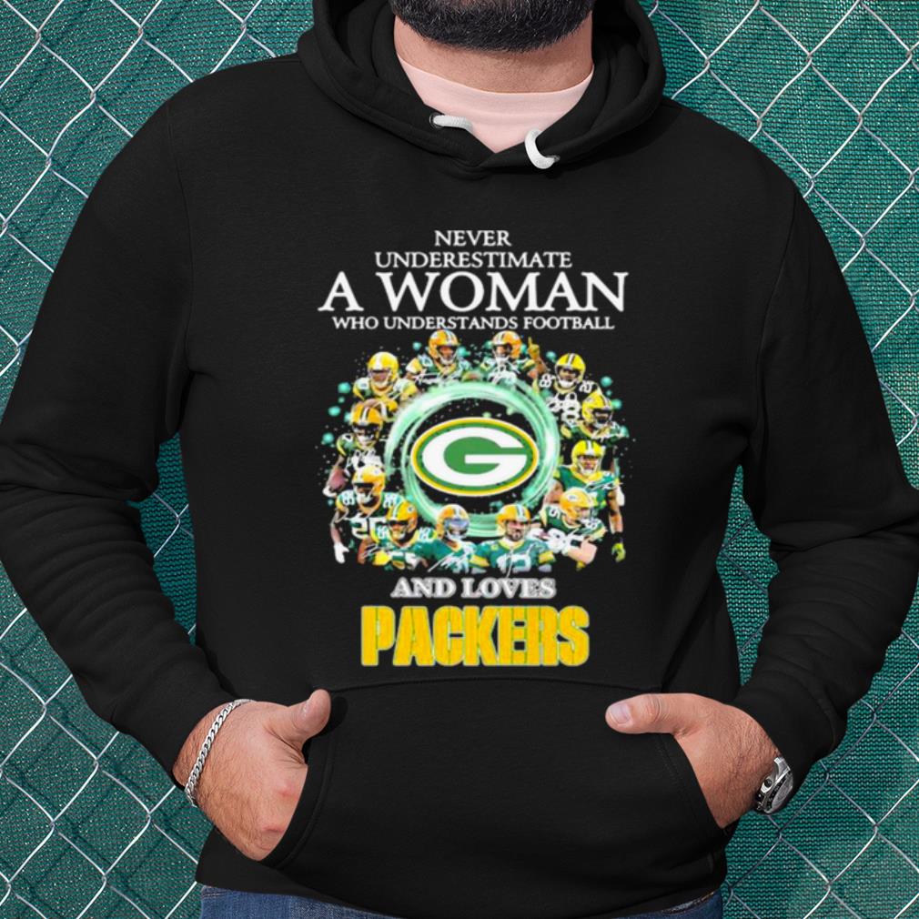 Best Never Underestimate A Woman Who Understand Football And Loves Packers shirt fb40c262 best never underestimate a woman who understand football and loves packers shirt 4 - Best Never Underestimate A Woman Who Understand Football And Loves Packers shirt