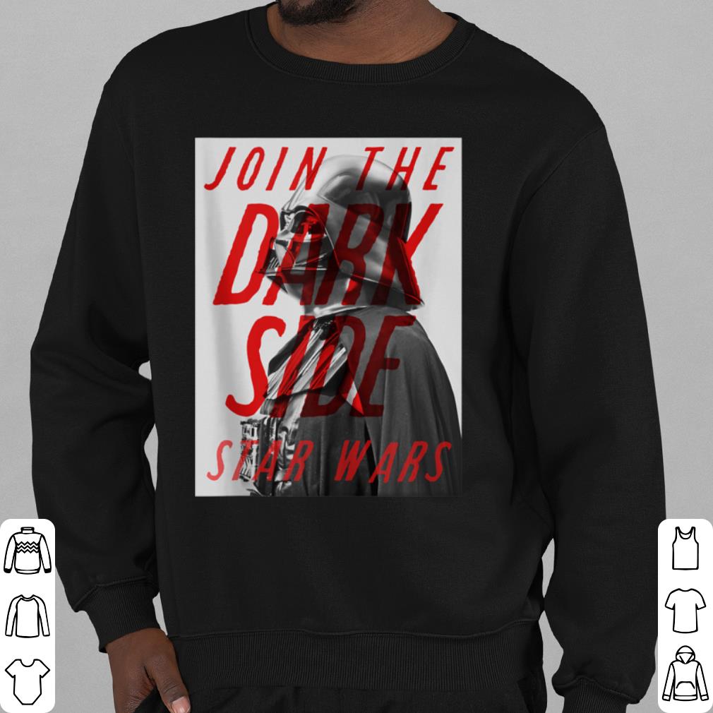 Cool Star Wars Darth Vader Join The Dark Side Portrait Poster shirt 995ad084 cool star wars darth vader join the dark side portrait poster shirt 4 - Cool Star Wars Darth Vader Join The Dark Side Portrait Poster shirt