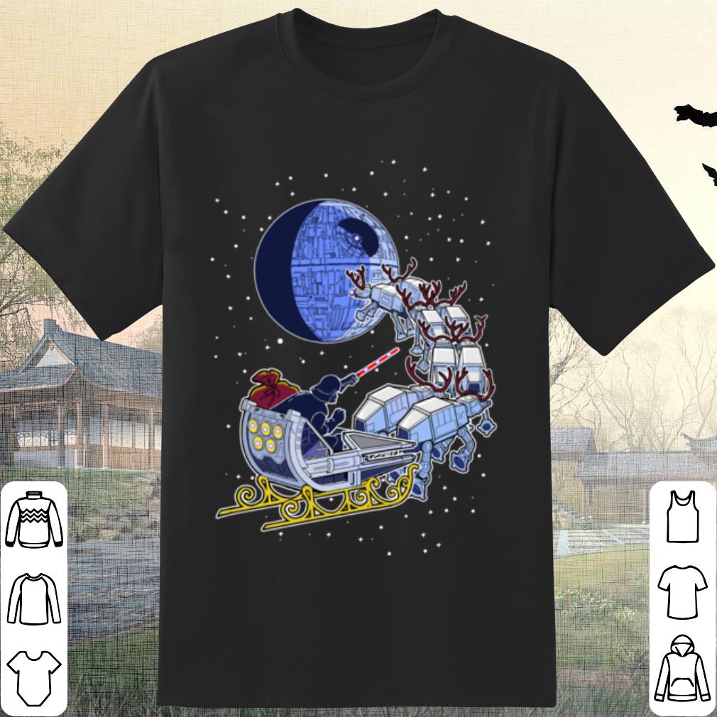 Awesome Star Wars Christmas Darth Vader Sleigh Ride shirt