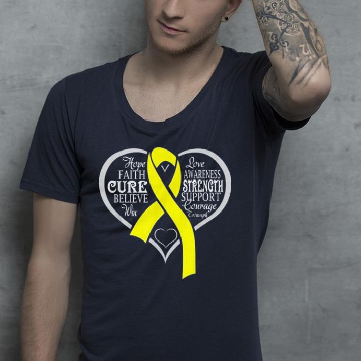 Endometriosis Awareness hope faith cure believe win shirt Endometriosis Awareness hope faith cure believe win shirt 4 - Endometriosis Awareness hope faith cure believe win shirt