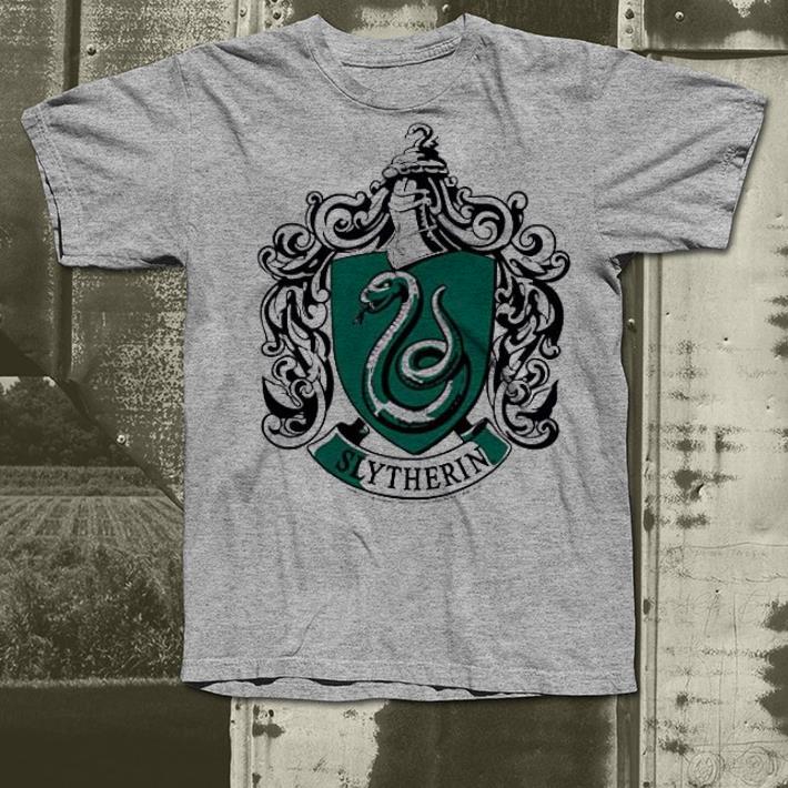 Harry Potter Slytherin Crest Pullover shirt Harry Potter Slytherin Crest Pullover shirt 4 - Harry Potter Slytherin Crest Pullover shirt