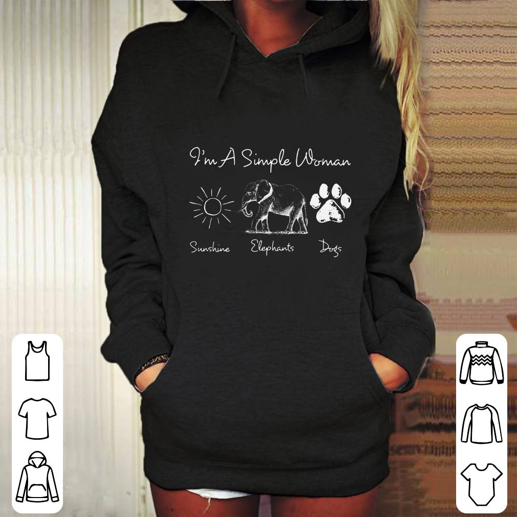 I’m a simple woman sunshine elephants paw dogs shirt I m a simple woman sunshine elephants paw dogs shirt 4 - I’m a simple woman sunshine elephants paw dogs shirt