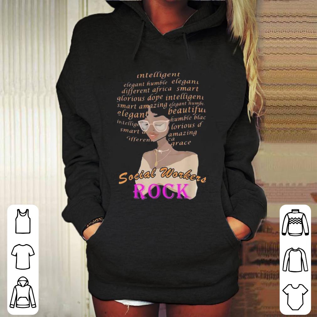 Social Workers Rock Black Girl Magic MSW shirt Social Workers Rock Black Girl Magic MSW shirt 4 - Social Workers Rock Black Girl Magic MSW shirt