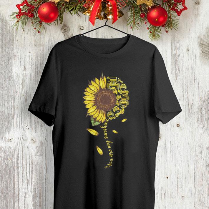 Sunflower You are my sunshine Jeep cars shirt 4 - Sunflower You are my sunshine Jeep cars shirt
