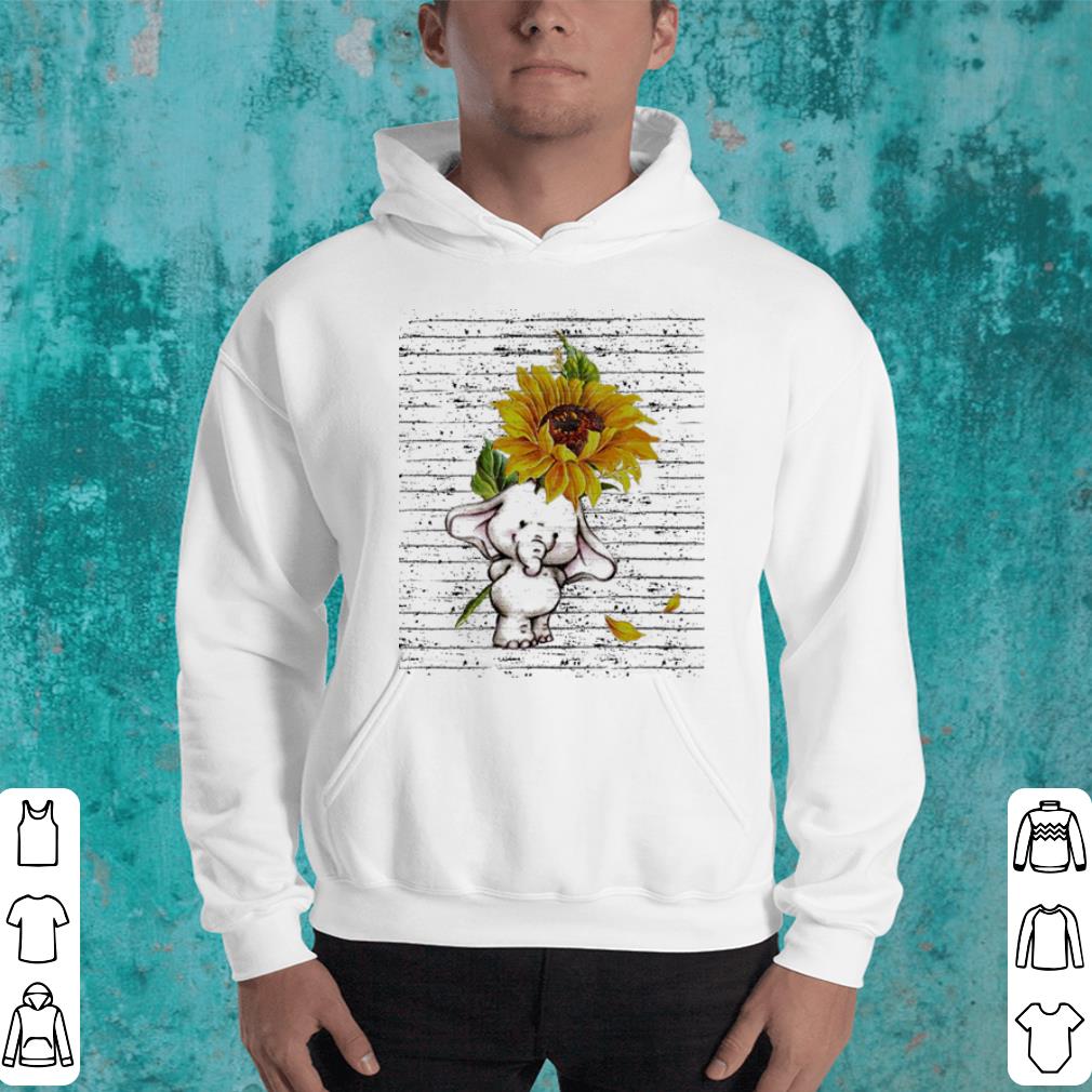 Sunflower elephant shirt 4 - Sunflower elephant shirt