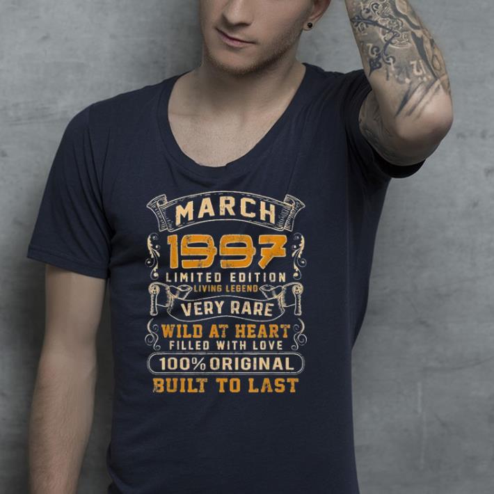 Vintage 22nd Birthday March 1997 shirt Vintage 22nd Birthday March 1997 shirt 4 - Vintage 22nd Birthday March 1997 shirt