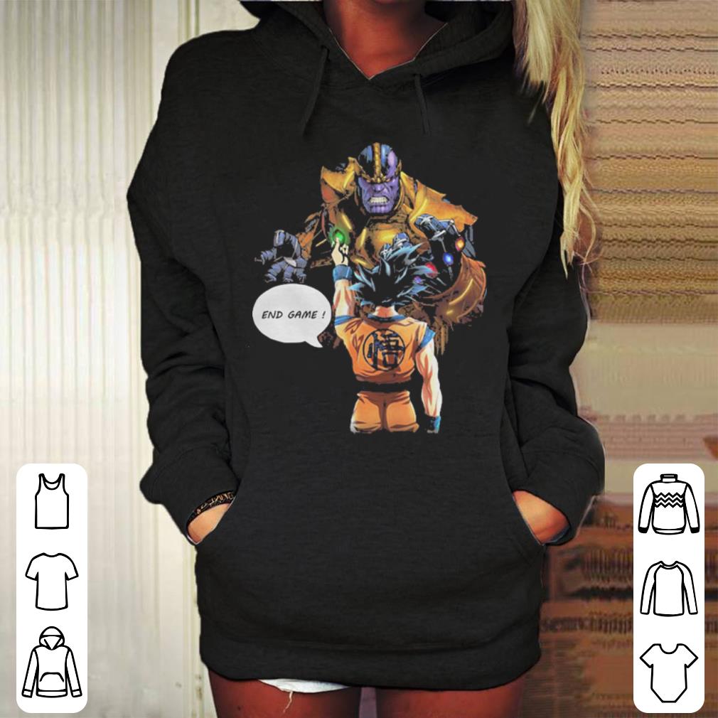 Goku vs Thanos end game shirt 4 - Goku vs Thanos end game shirt