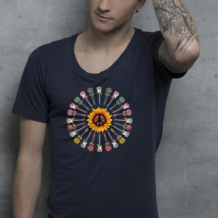 Hippie guitar sunflower shirt Hippie guitar sunflower shirt 4 - Hippie guitar sunflower shirt