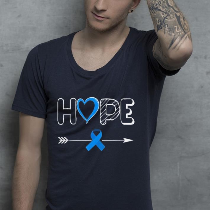 Hope Blue Ribbon Awareness shirt 4 - Hope Blue Ribbon Awareness shirt