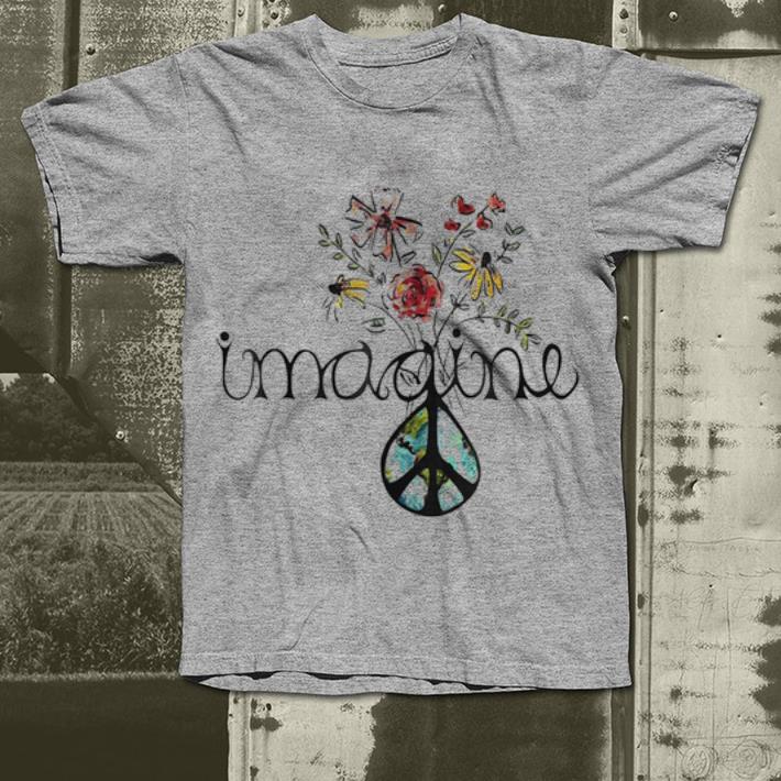 Imagine flower shirt 4 - Imagine flower  shirt