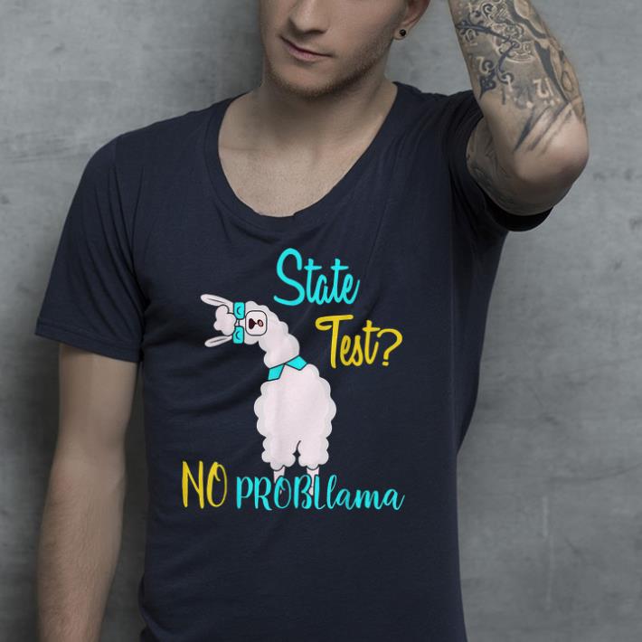 Llama State test no probllama shirt 4 - Llama State test no probllama shirt