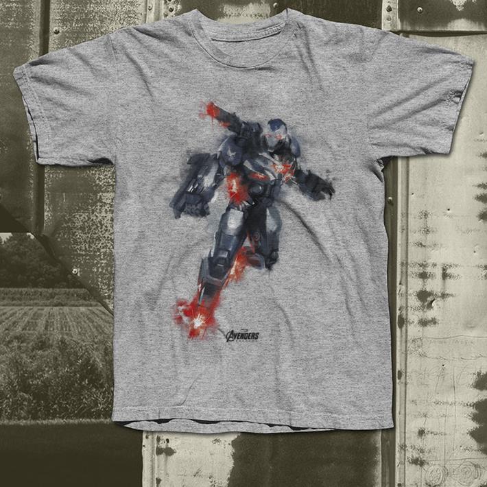 Marvel Avengers Endgame War Machine Paint shirt Marvel Avengers Endgame War Machine Paint shirt 4 - Marvel Avengers Endgame War Machine Paint shirt