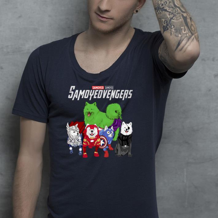 Marvel Avengers Samoyed Samoyedvengers shirt 4 - Marvel Avengers Samoyed Samoyedvengers shirt