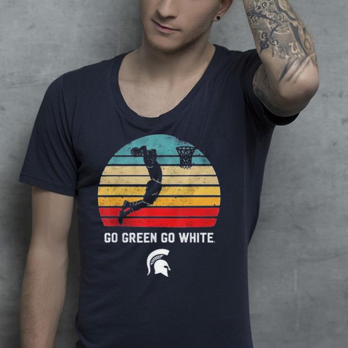 Michigan State Spartans Retro Basketball shirt 4 - Michigan State Spartans Retro Basketball shirt