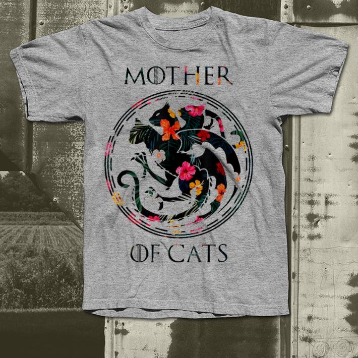 Mother of Cats Flower shirt Mother of Cats Flower shirt 4 - Mother of Cats Flower shirt