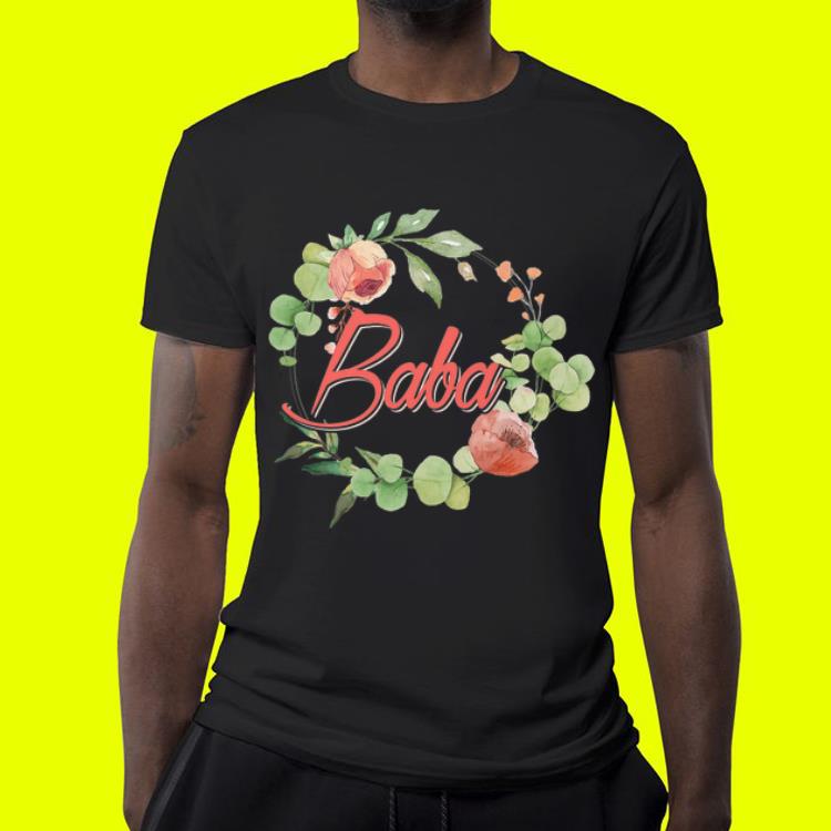 Father day Baba Grandma Floral shirt Father day Baba Grandma Floral shirt 4 - Father day Baba Grandma Floral shirt