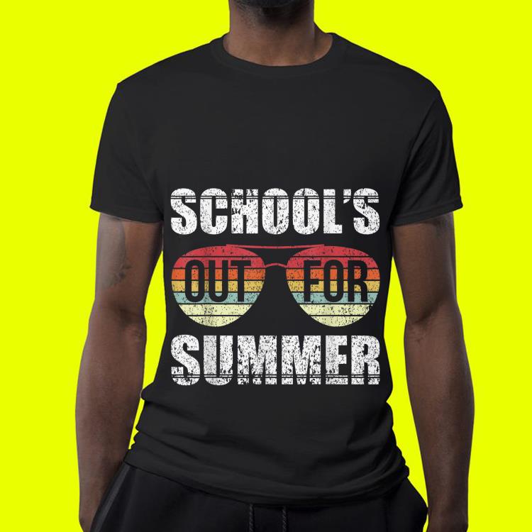 Retro Last Day Of Schools Out For Summer Teacher Sunset Sunglass shirt Retro Last Day Of Schools Out For Summer Teacher Sunset Sunglass shirt 4 - Retro Last Day Of Schools Out For Summer Teacher Sunset Sunglass shirt