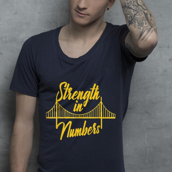 Strength In Number Golden State Bay Area Warriors Home shirt 4 - Strength In Number Golden State Bay Area Warriors Home shirt