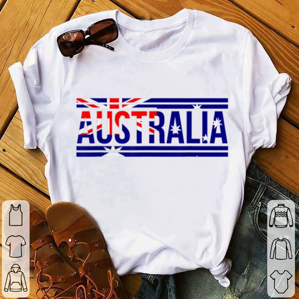 Awesome Australian Flag Sports Soccer Football shirt 1 - Awesome Australian Flag Sports Soccer Football shirt