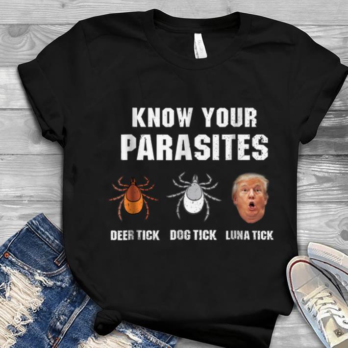 Know Your Parasites Deer Tick Dog Tick Luna Tick Donald Trump Face Youth tee 1 - Know Your Parasites Deer Tick Dog Tick Luna Tick Donald Trump Face Youth tee