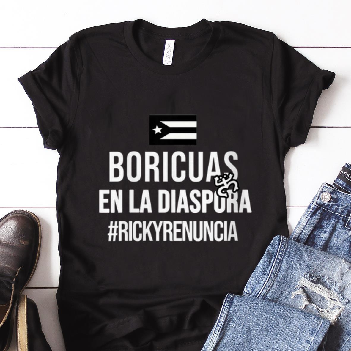 Nice Boricuas En La Diaspora Rickyrenuncia guy tee 1 - Nice Boricuas En La Diaspora Rickyrenuncia guy tee