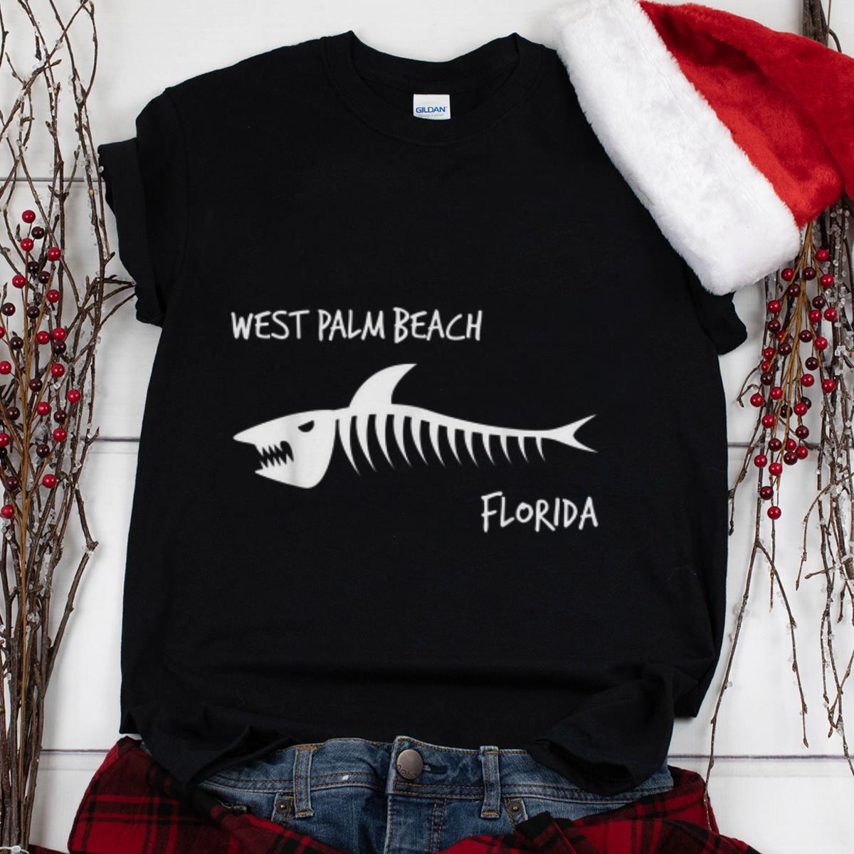 The Best West Palm Beach Florida Shark Skeleton shirt 1 - The Best West Palm Beach Florida Shark Skeleton shirt