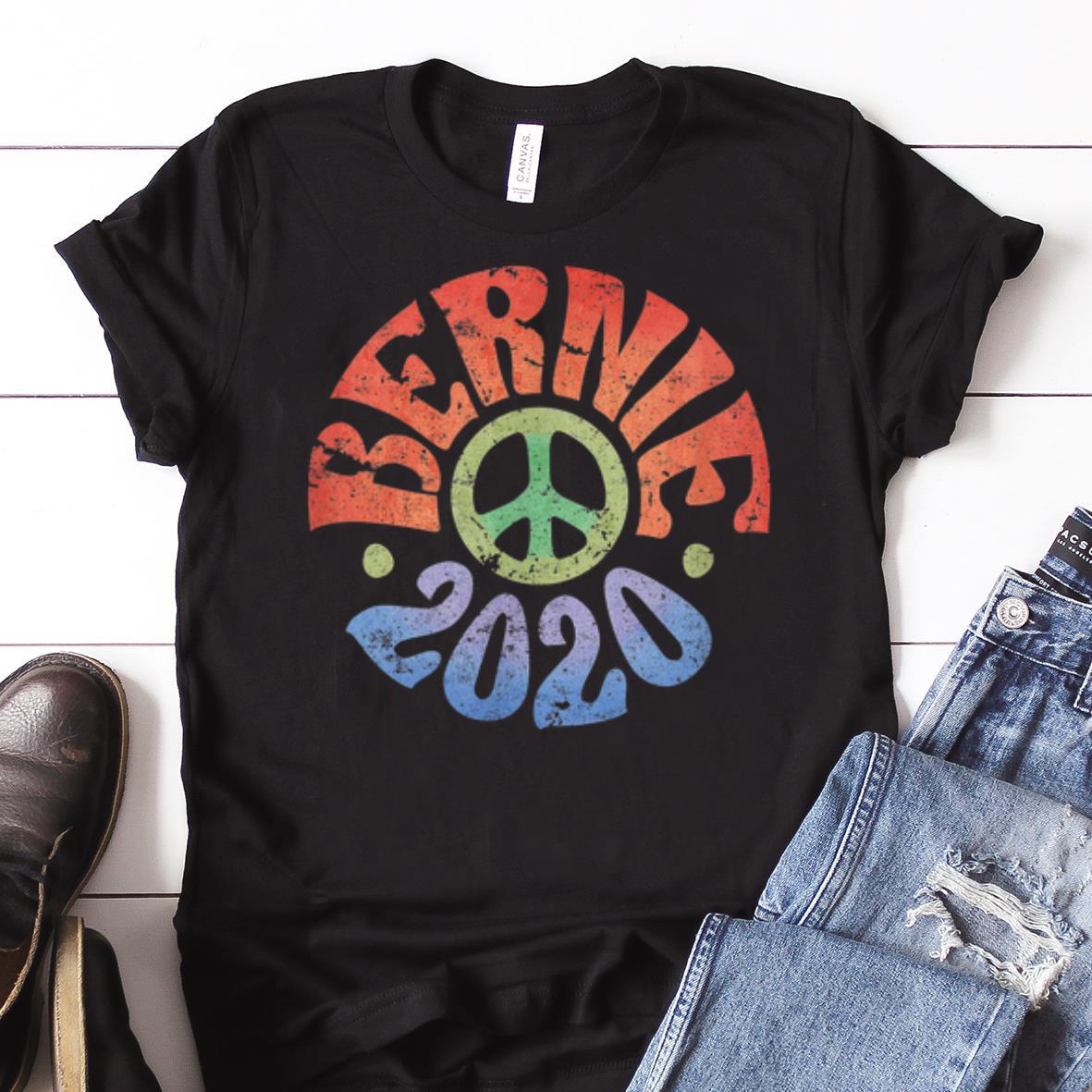 Awesome Bernie 2020 Peace Vintage shirt 1 - Awesome Bernie 2020 Peace Vintage shirt