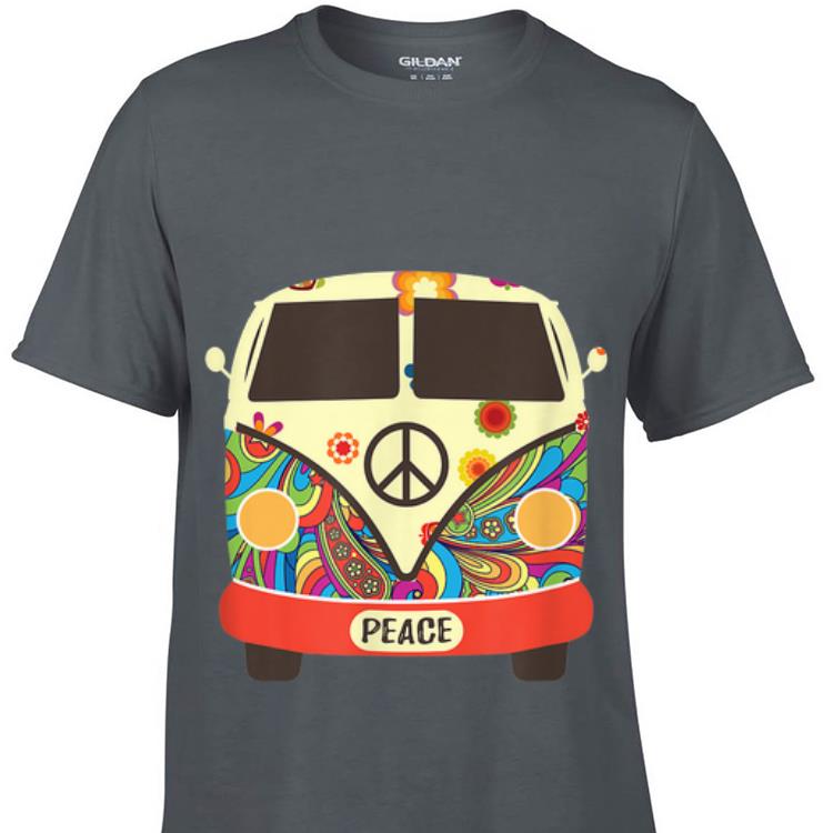 Hippies Peace Bus Costume sweater 1 - Hippies Peace Bus Costume sweater